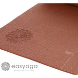 easyoga Premium Nadi Vine Yoga Mat - C5 Coffee Red