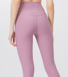 easyoga Lespiro Groove Mid-Rise Tights - R40 Lisianthus Pink