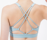easyoga LESPIRO Rhombus Bra2 - B19 Blue Cloud