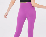 easyoga LA-VEDA Stress Free High Rise Tights - P06 Red Purple