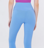 easyoga LA-VEDA Stress Free High Rise Tights - B40 Mist Blue