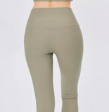 easyoga LA-VEDA Chummy Core Tights - C13 Brown-Gray