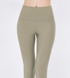 easyoga LA-VEDA Chummy Core Tights - C13 Brown-Gray
