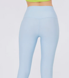 easyoga LA-VEDA Chummy Core Tights - A14 Light Grey Blue