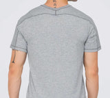 easyoga Bertii Men's City Scope Tee - M01 M-Black White