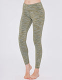 easyoga LA-VEDA Conflux Tights - D65 Grass Stripe