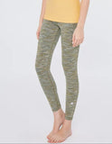 easyoga LA-VEDA Conflux Tights - D65 Grass Stripe