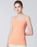 easyoga LA-VEDA Plume Tank - O6 Pink Beige