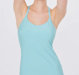 easyoga LA-VEDA Simple X Tank - B32 Porcelain Blue