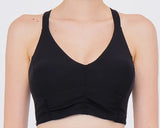easyoga LA-VEDA Shirring Bra - L1 Black