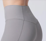 easyoga LA-VEDA Affluent Core Tights - A16 Mist Gray