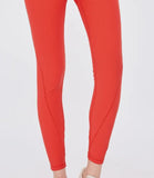 easyoga Lespiro Bubbles Mid-Rise Tights - R21 Berry Red