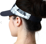 easyoga LESPIRO Visor - F04 Gray Flower Print