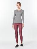 easyoga LA-VEDA Eveness Core Leggings - FE3 Twilight Burgundy