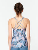 easyoga LESPIRO Under Starry Skies Tank - FC9 Jungle Party Blue