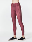 easyoga LA-VEDA Eveness Core Leggings - FE3 Twilight Burgundy