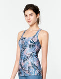 easyoga LESPIRO Under Starry Skies Tank - FC9 Jungle Party Blue