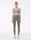 easyoga LA-VEDA Stress Free High Rise Tights - A16 Mist Gray