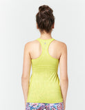 easyoga LA-VEDA Neat Athletic Tank10 - Y05 Lime Yellow