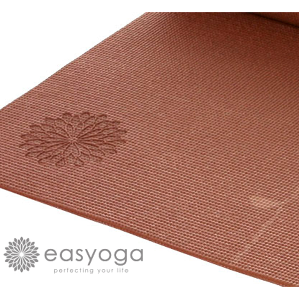 easyoga Premium Nadi Vine Yoga Mat - C5 Coffee Red