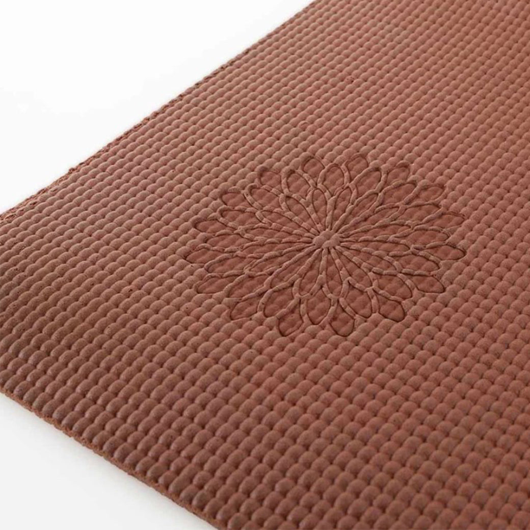 easyoga Premium Nadi Vine Yoga Mat - C5 Coffee Red