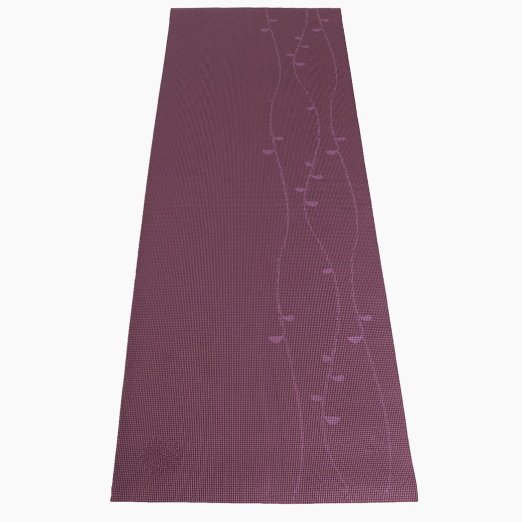 easyoga Premium Nadi Vine Yoga Mat - P2 Dark Purple