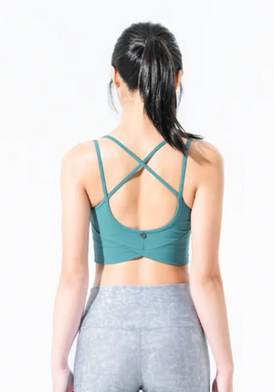 easyoga LA-VEDA Aspire Cropped Tank - Pale Green