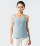 easyoga Lespiro Firm Tank - B8 Blue/Gray