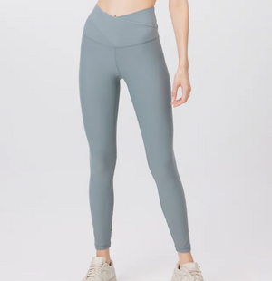 easyoga Lespiro Groove Mid-Rise Tights - G29 Pale Green