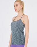 easyoga LA-VEDA Freedom Tank - D60 Layer Pinky/Gray Stripe