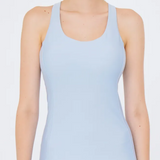 easyoga LA-VEDA Lavish Tank - A14 Light Gray Blue