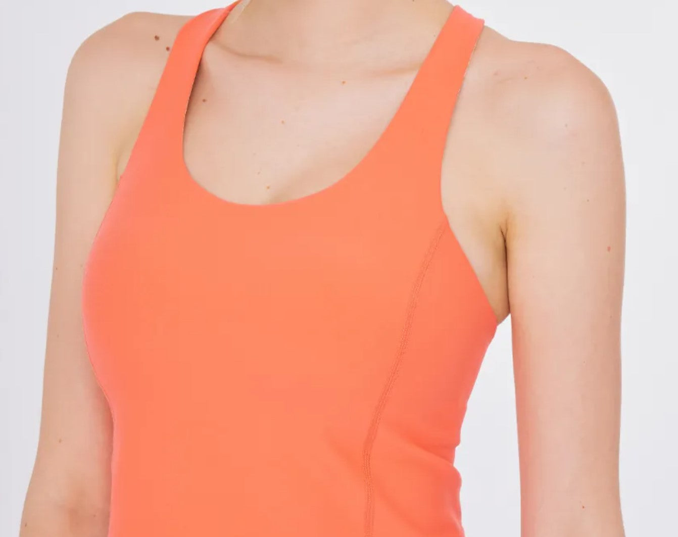 easyoga LESPIRO Interwoven Crop Tank - R05 Watermelon