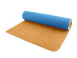 easyoga Premium Eco-care Yoga Mat Plus V.2 - Y04 Yellow Blue