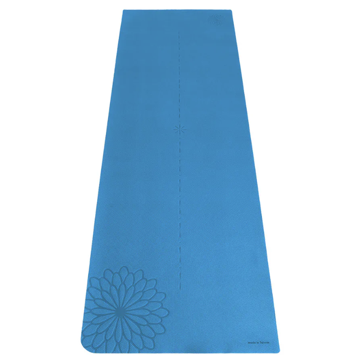 easyoga Premium Eco-care Yoga Mat Plus V.2 - Y04 Yellow Blue
