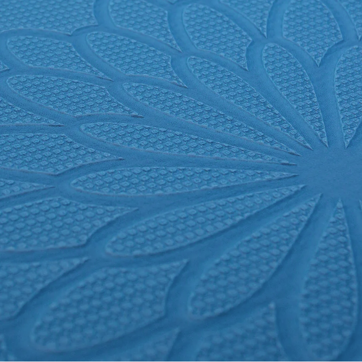 easyoga Premium Eco-care Yoga Mat Plus V.2 - Y04 Yellow Blue