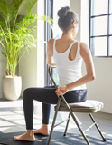 easyoga Topro Yoga Chair- Micro Suede - A5 Light Gray