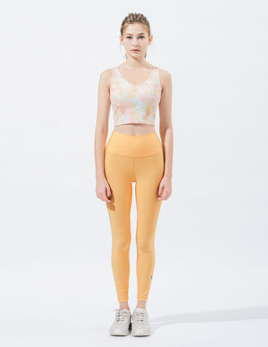 easyoga LA-VEDA Airbrush Cropped Tank - FG8 Rock Palette