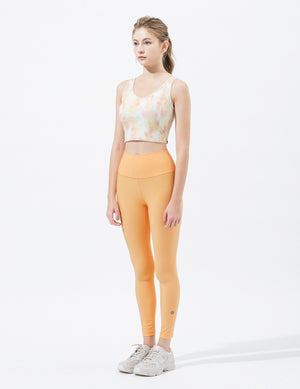 easyoga LA-VEDA Airbrush Cropped Tank - FG8 Rock Palette