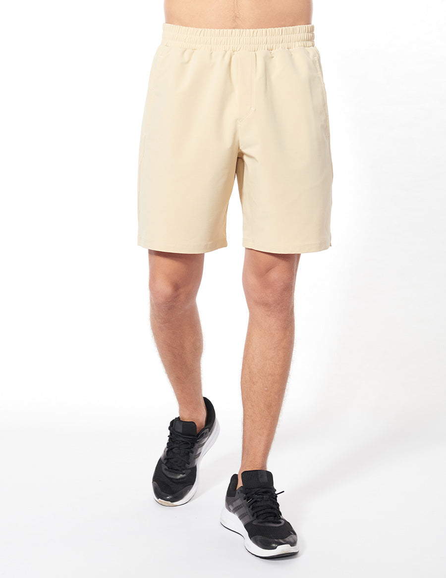 easyoga BERTII Men's AquaGuard Shorts - C08 Light khaki
