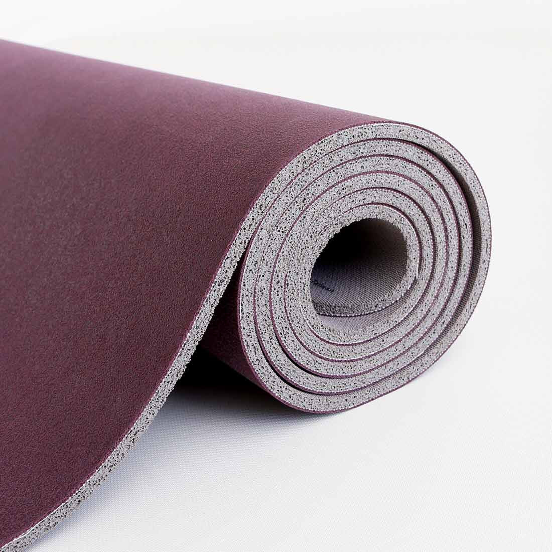 easyoga Premium Natural Rubber Yoga Mat - P7 Dark Purple / Light Purple