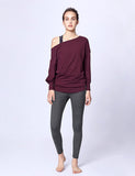 easyoga LA-VEDA Multipro Made Me Long  Sleeve - M27 M-Purple Red