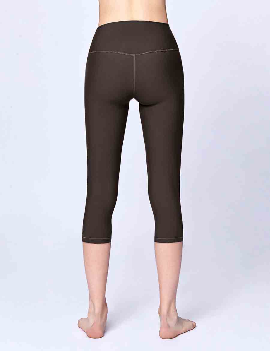 easyoga LA-VEDA Twiggy Core Capris2 - C1 Brown