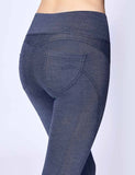 easyoga LA-VEDA Up-to-the-Minute Denim Tight - J05 Jeans Blue