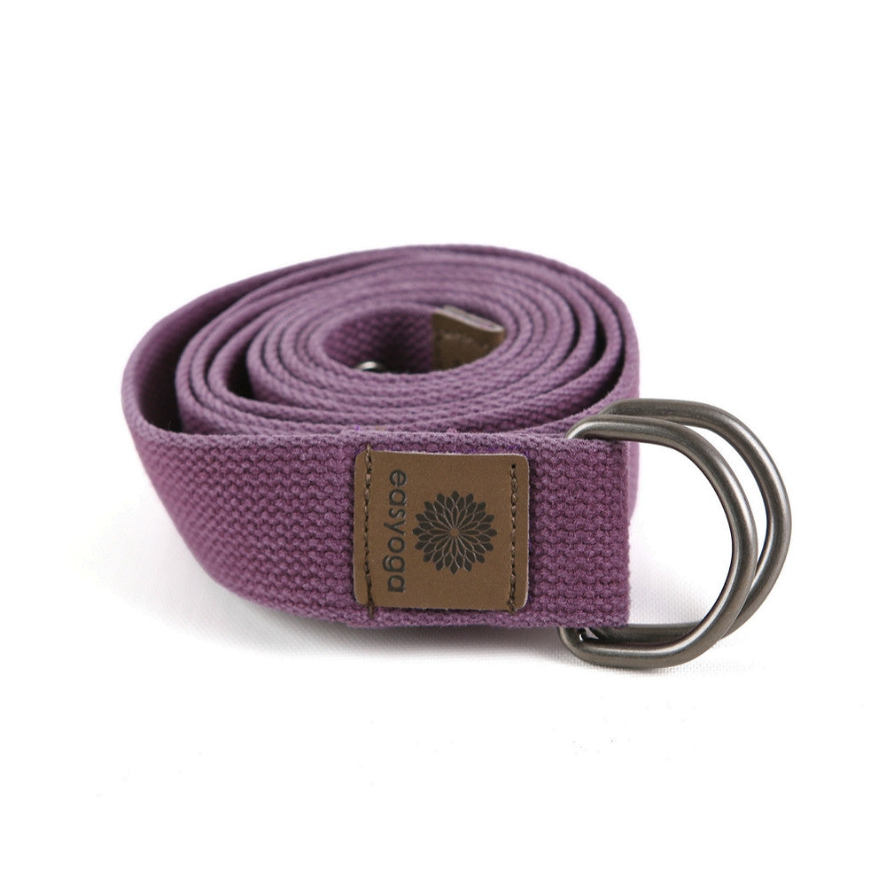 easyoga Premium Carry-go Yoga Strap 302 - P1 Purple