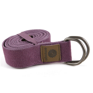 easyoga Premium Lengthen Yoga Strap 007 - P1 Purple