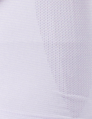 easyoga LESPIRO Seamless Fulfill Tee - D47 Light Purple Stripe