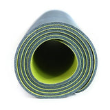 easyoga Premium Natural Rubber Yoga Mat - G11 Green/Gray