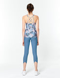 easyoga LESPIRO Under Starry Skies Tank - FC9 Jungle Party Blue
