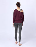 easyoga LA-VEDA Multipro Made Me Long  Sleeve - M27 M-Purple Red