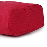easyoga Dual Handle Yoga Bolster - R06 Red White Stripe